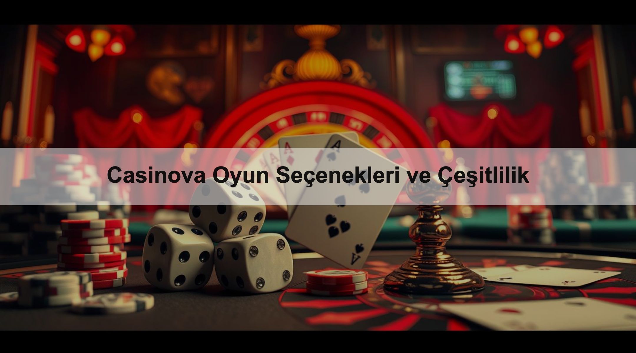 Casinova Oyun Seçenekleri ve Çeşitlilik