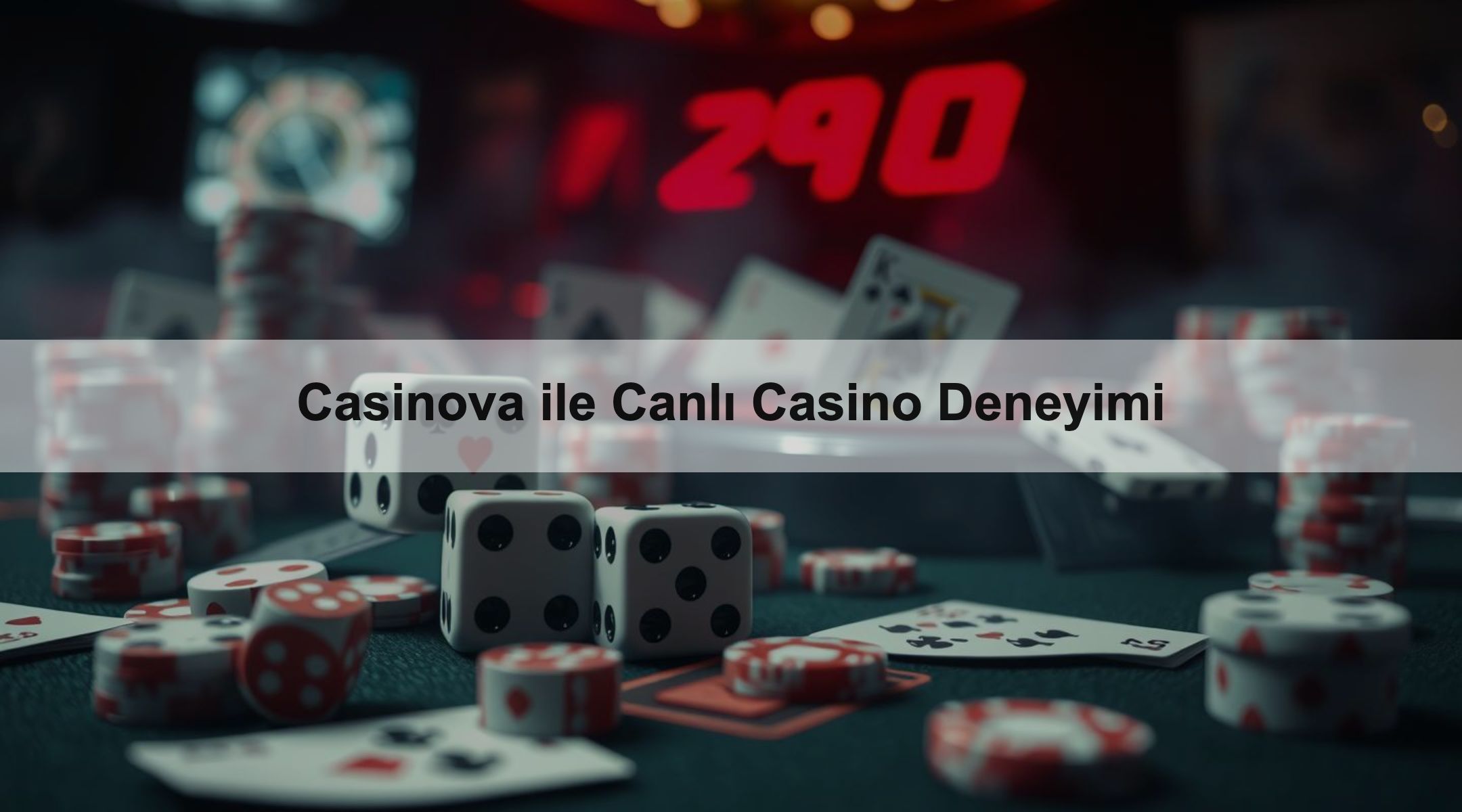 Casinova ile Canlı Casino Deneyimi
